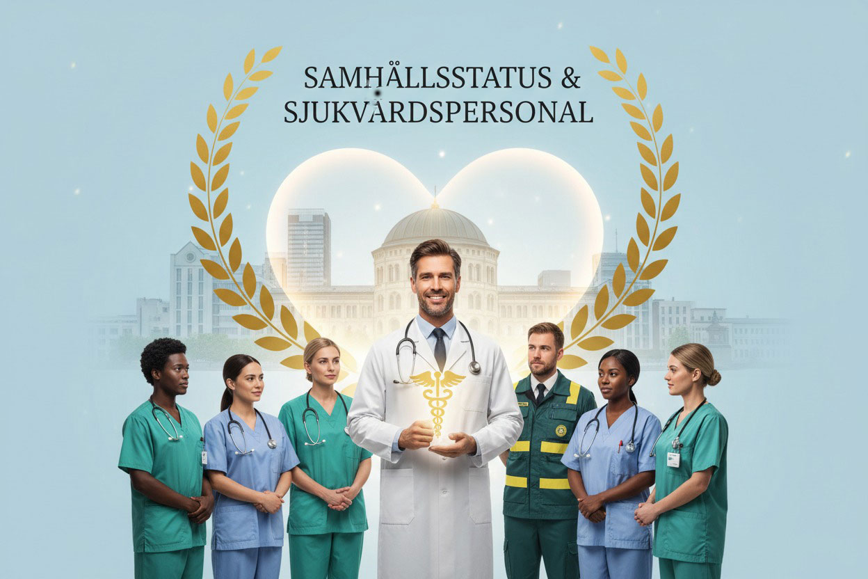 Skyddad: Sjukvårdspersonal och samhällsstatus